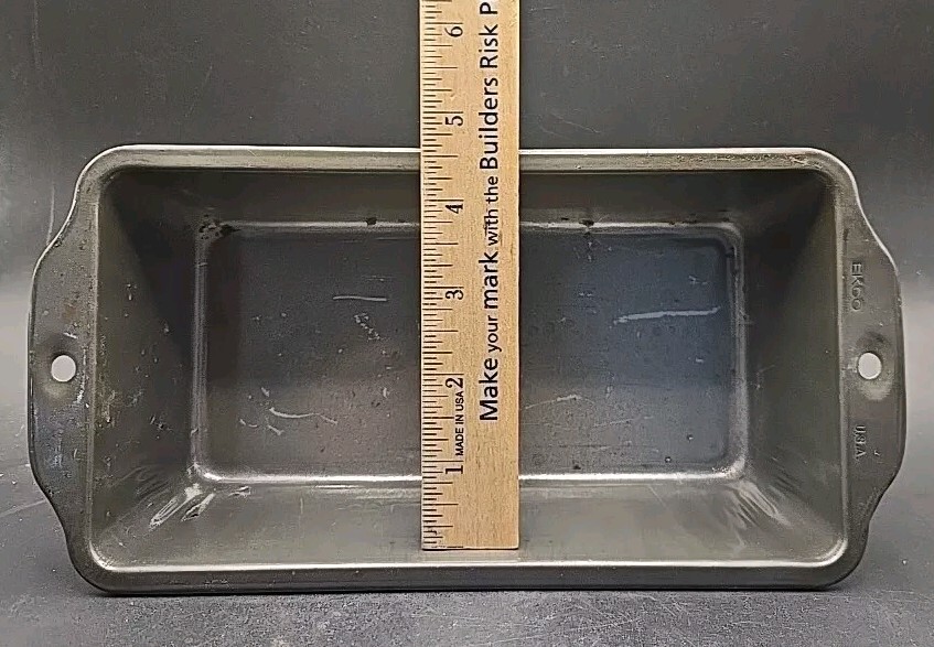 Bread or Meat Loaf Pan Rectangle 8"x4"×2.5"