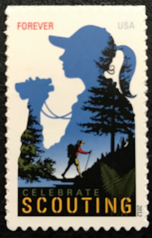 2012 Scott #4691 Forever - CELEBRATE GIRL SCOUTING - Single Stamp - Mint NH