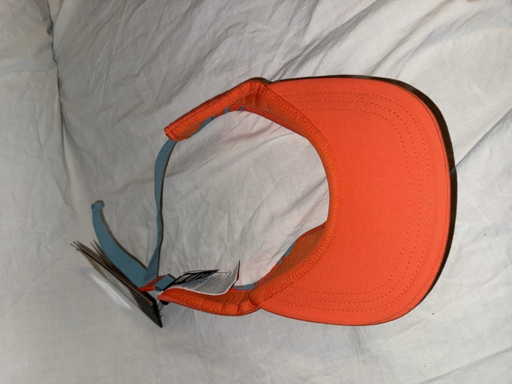 The North Face Unisex Visor Class V Reef Waters Orange NWT