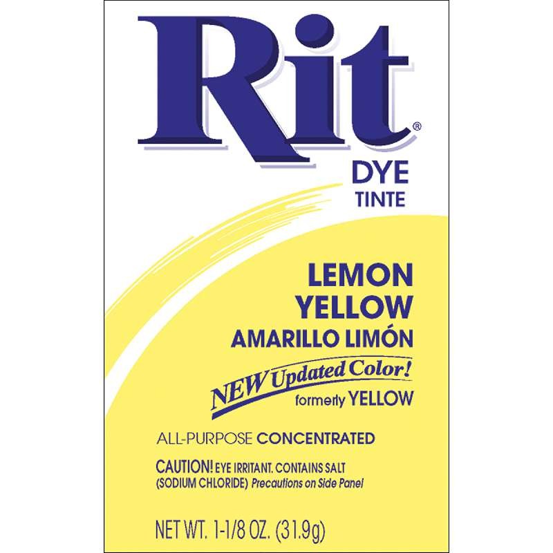 Rit Dye Powder Lemon Yellow