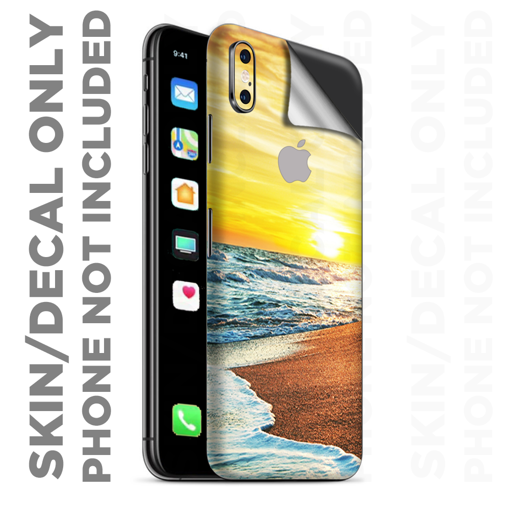 Skins Decal Wrap for Apple iPhone XS Max Ocean Sunset