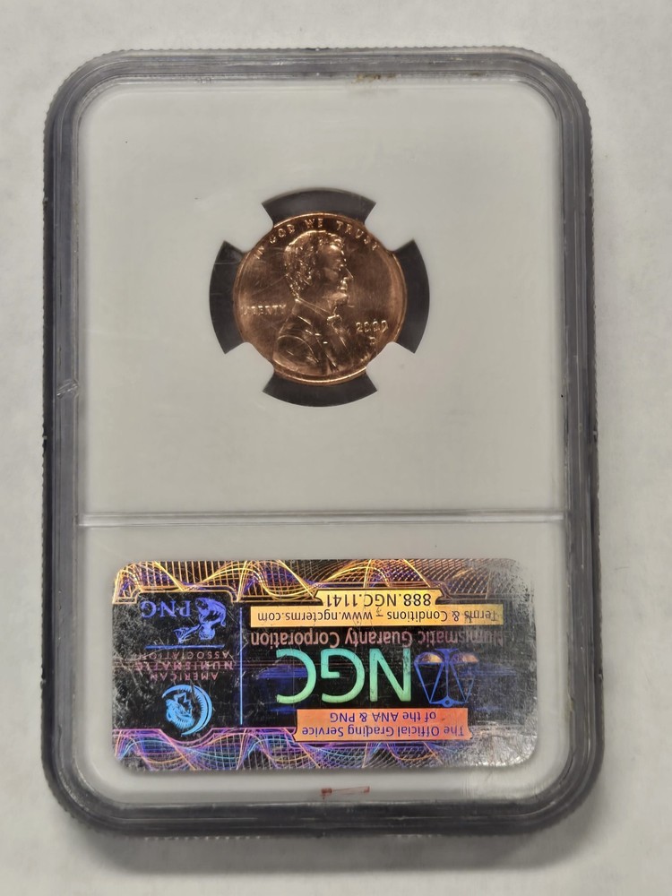 2009 1C Formative Years MS66 RD NGC Lincoln Cent