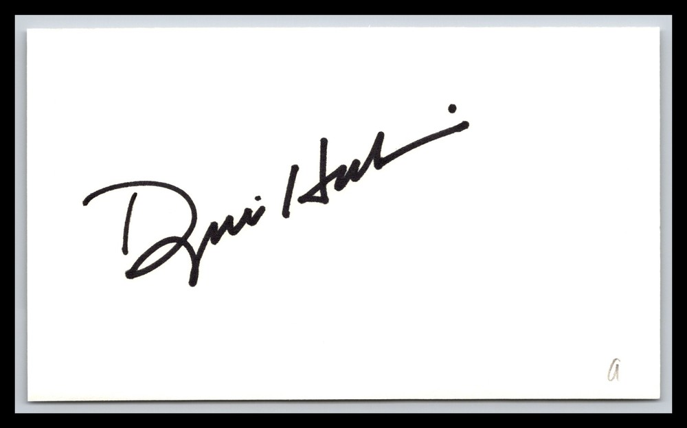Dwayne Hickman - Actor - 3x5 Card - Sibgned / Autograph (a)