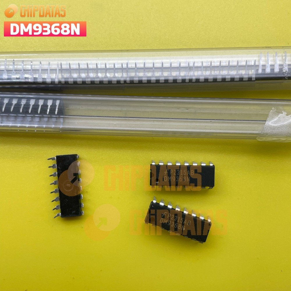 10pcs NS/Fairchild DM9368N DM9368 7-Segment Decoder/Driver/Latch DIP-16