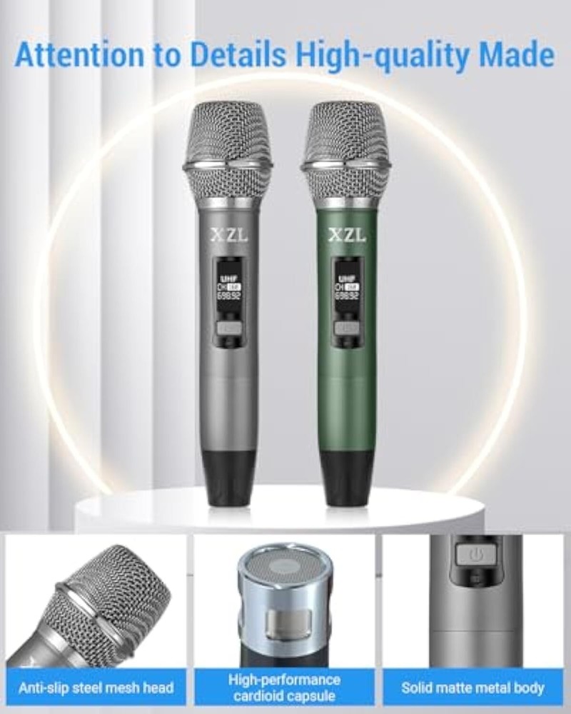 Professional Wireless Microphone for Karaoke Singing
