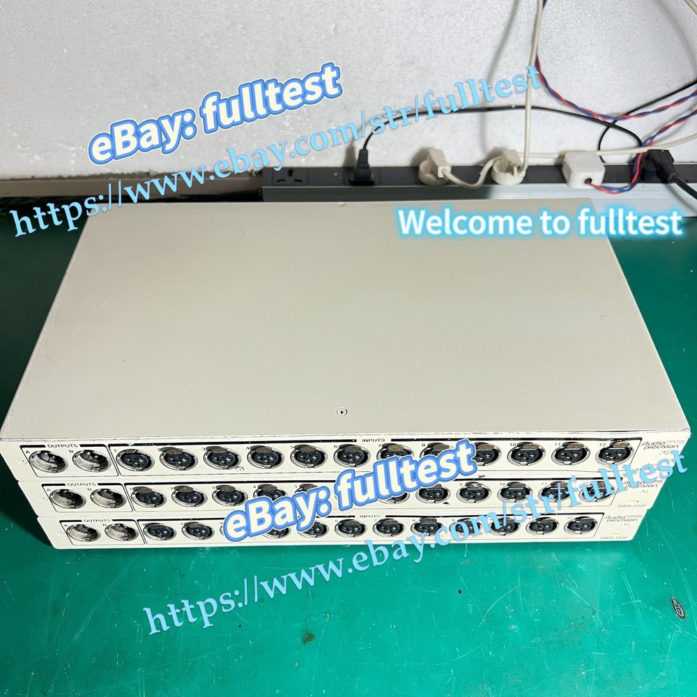 1PCS AUDIO VISION SWR-122F Audio Analyzer -fulltest