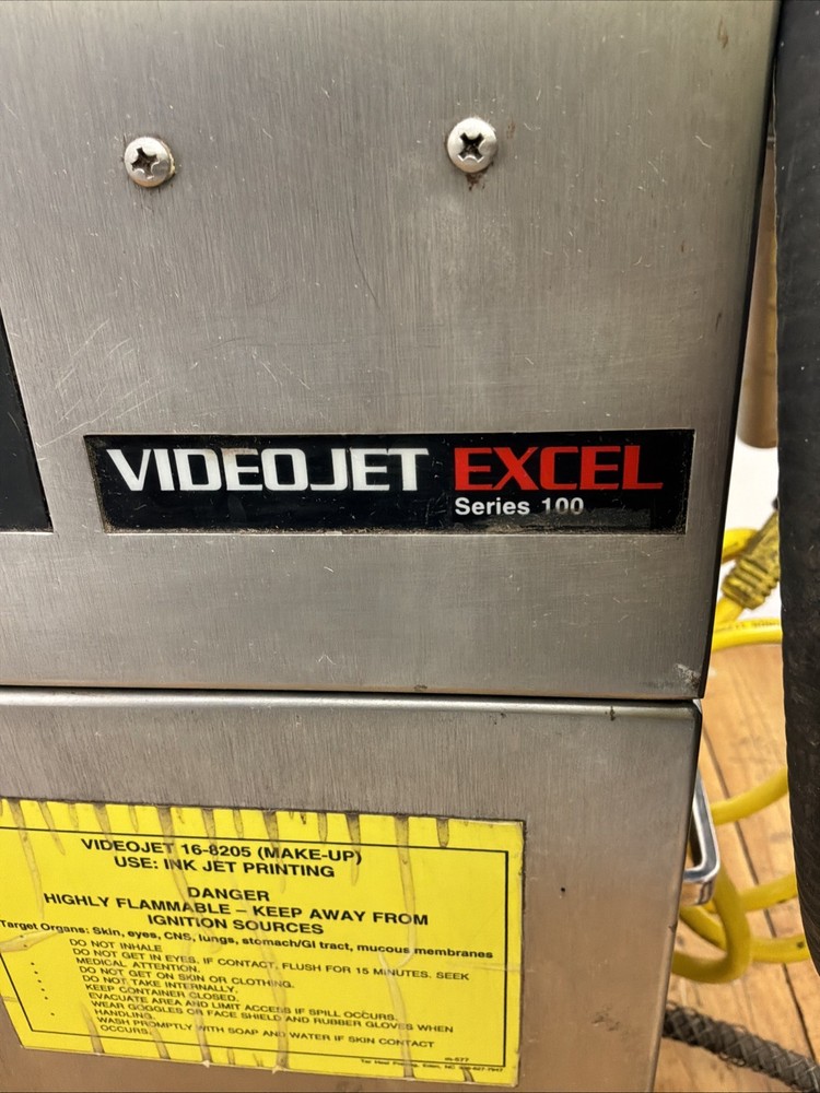 Videojet EXCEL/100 Ink Jet Printer 110 V #002