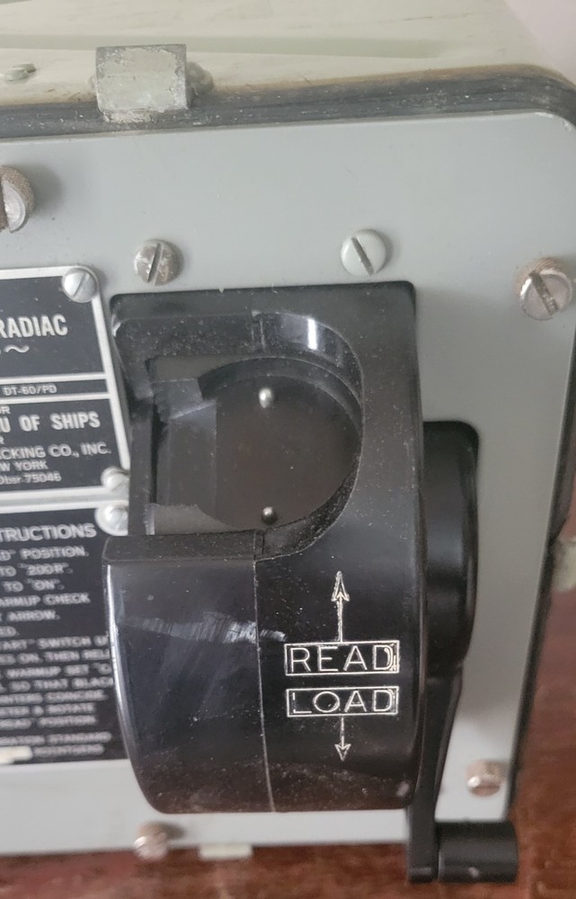 US Navy CP-95A/PD Computer Indicator, Radiac Set