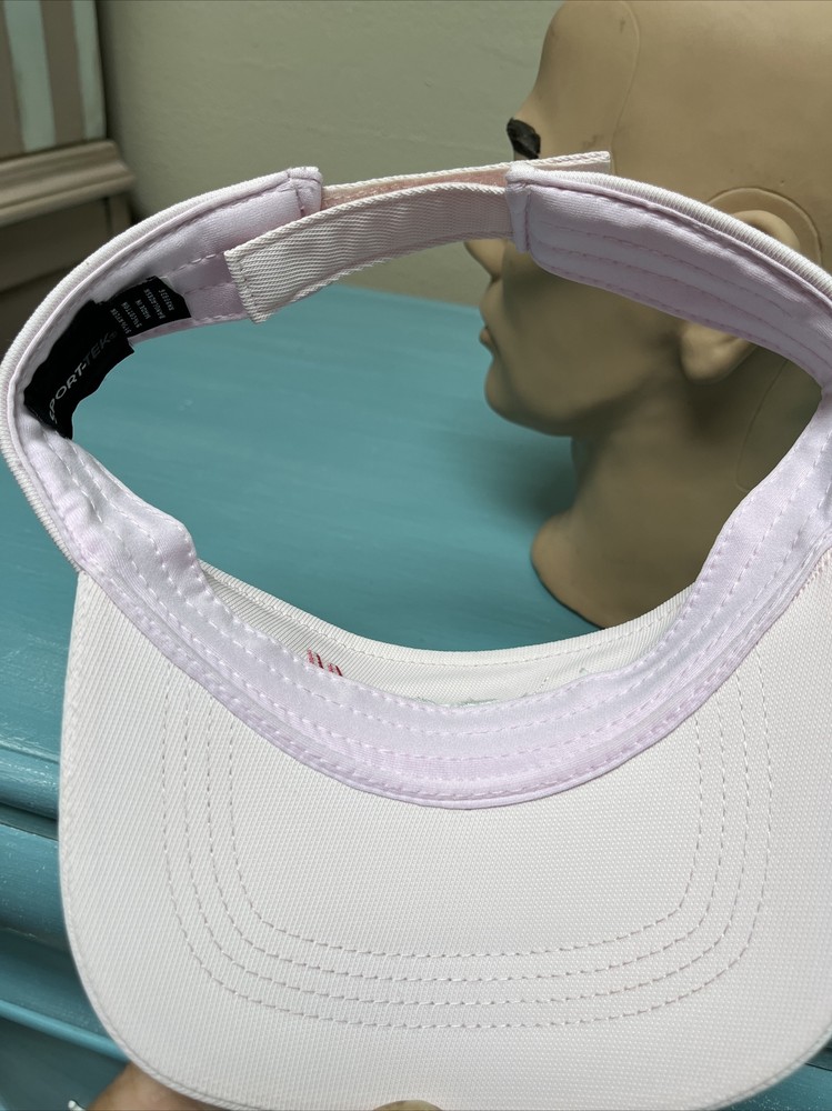 Dodge Ladies Pink Visor Like New Without Tags Strap Back Adjustable