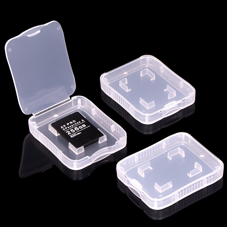 5pcs Plastic Memory Card Case CFexpress Type-A Card Reader Case Protective Box