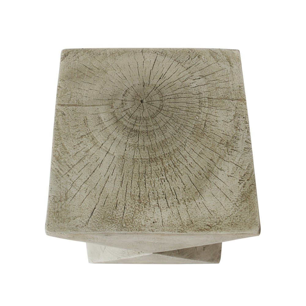 Lux Outdoor Lightweight Concrete Accent Table