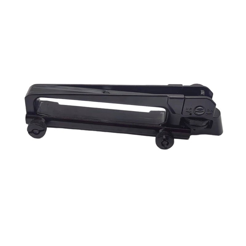 Carry Handle Mount with Adjustable Rear Flip-Up Sight & QD Mount rail