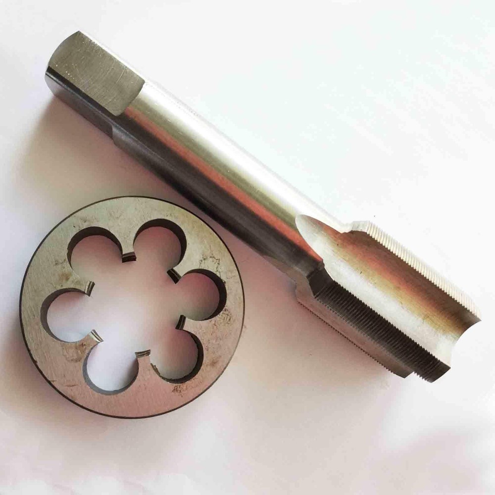 HSS M20 × 0.75 mm Plug Tap Die Threading Tool for Machine   Right hand