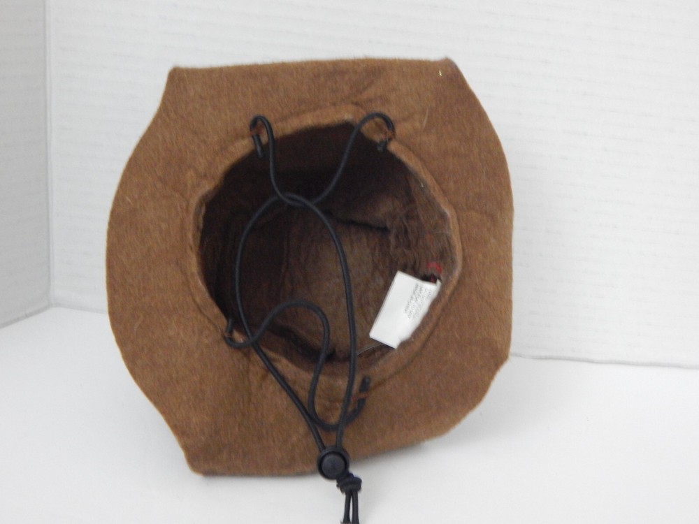 Pet Brown Felt Cowboy Hat w/Star