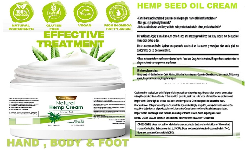 Extra Strength Hemp support Relief Cream + GLUCOSAMINE TUMERIC JOINT Muscles