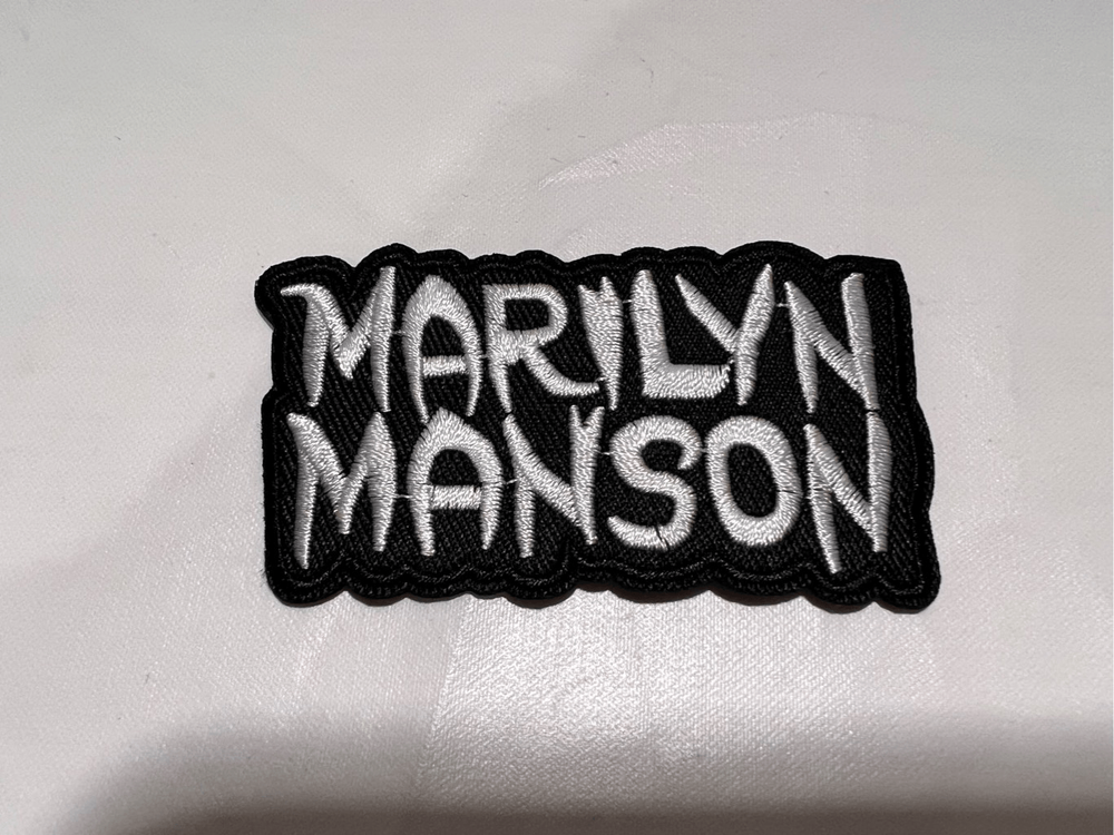 Marilyn Manson Band Iron on Patch