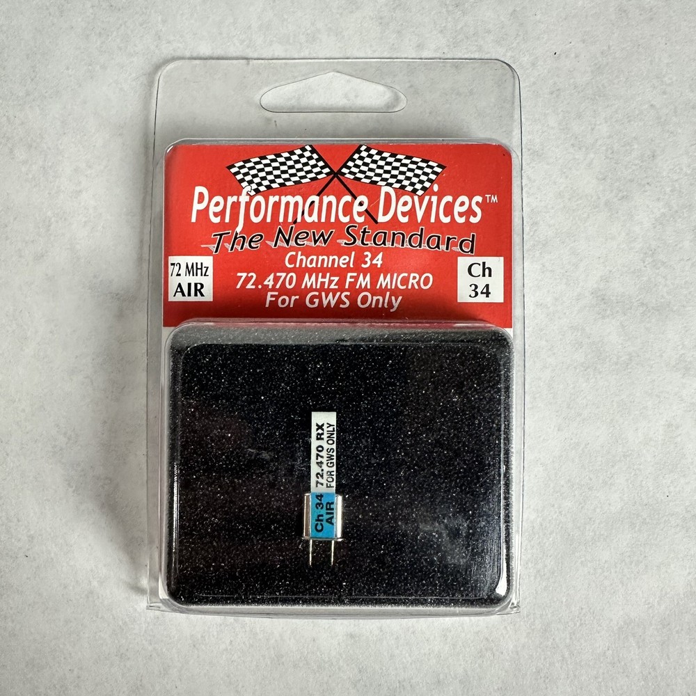 GWS 72Mhz FM Micro Receiver Crystal - Channel 34