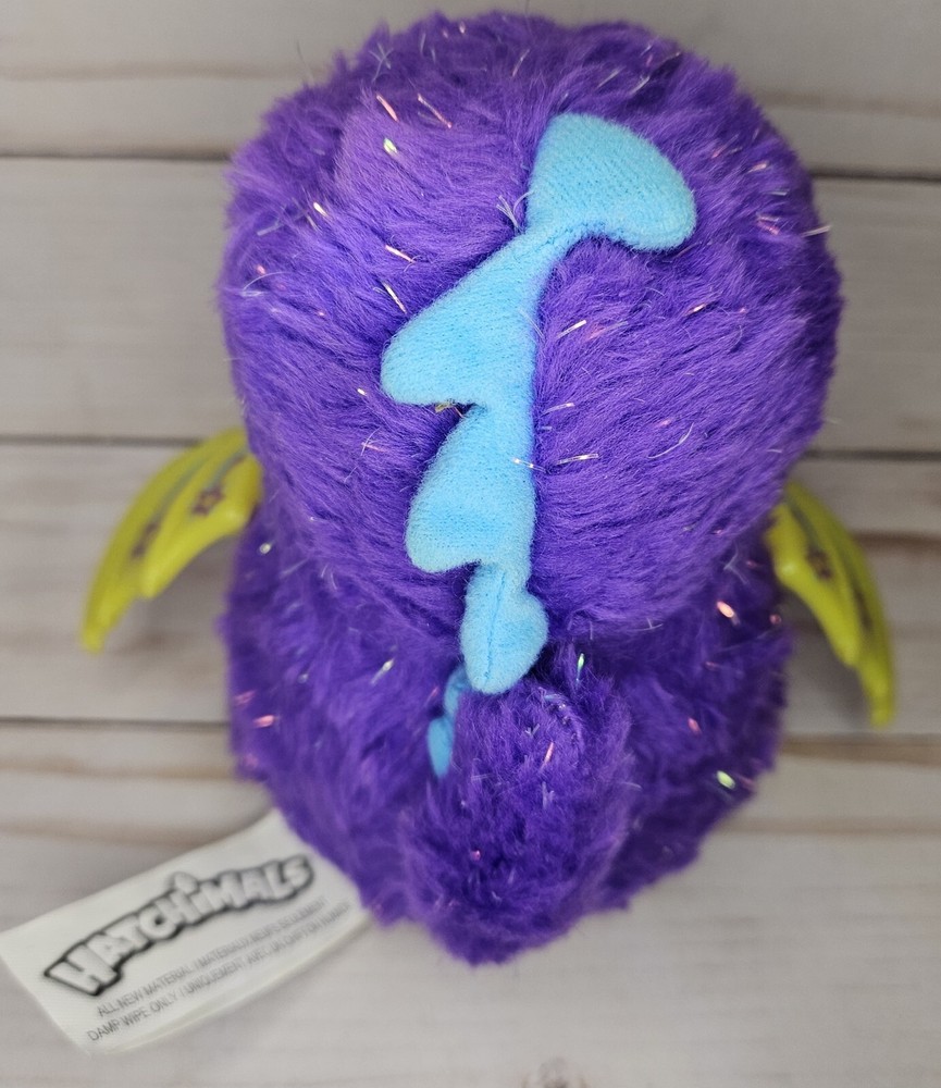 Hatchimals Draggles Purple Electronic Plush Toy Interactive Spin Master Bird