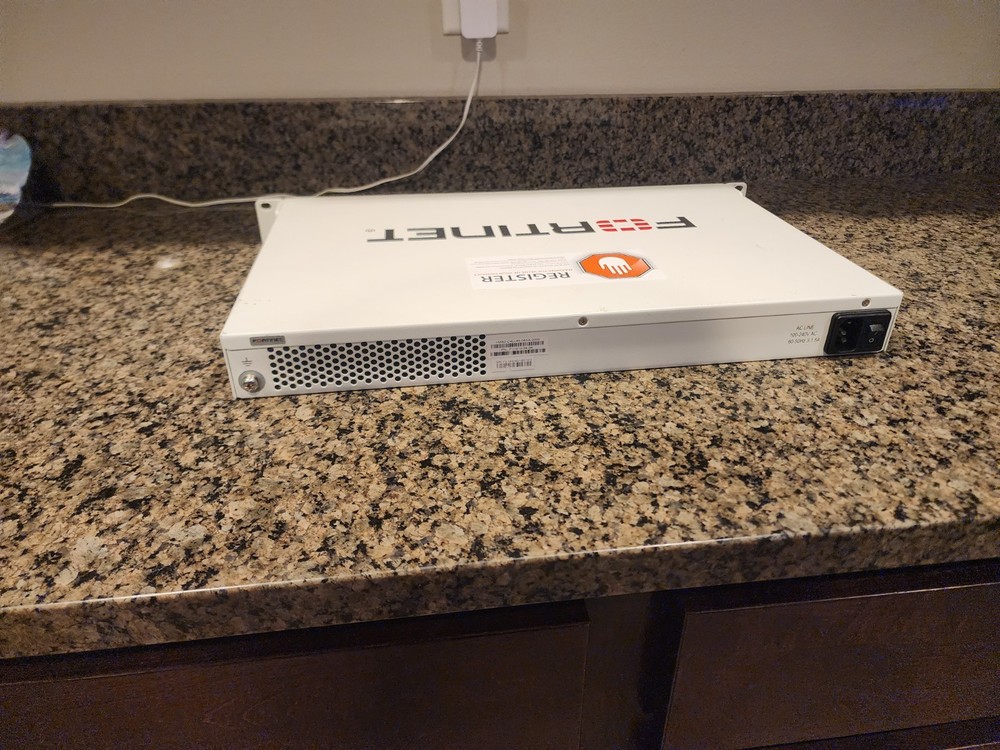 Fortinet Fortigate-100D Network Security Firewall FG-100D - Used