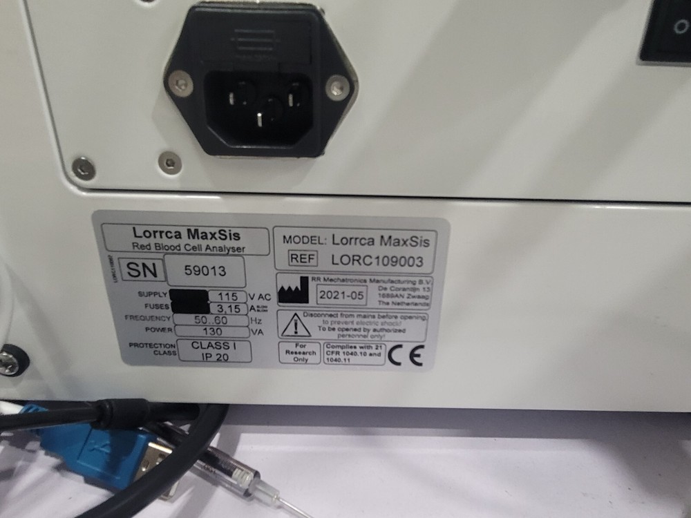2021 LoRRca MaxSis Red Blood Cell RBC Analyzer Hemoglobin System