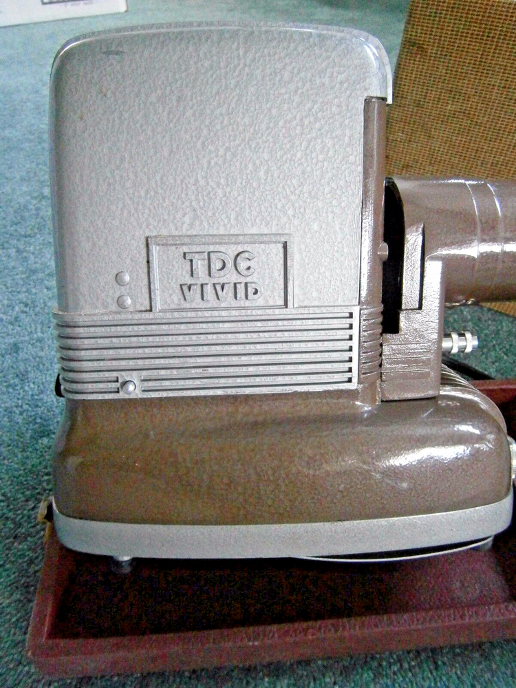 Slide Projector with Case Vintage Working