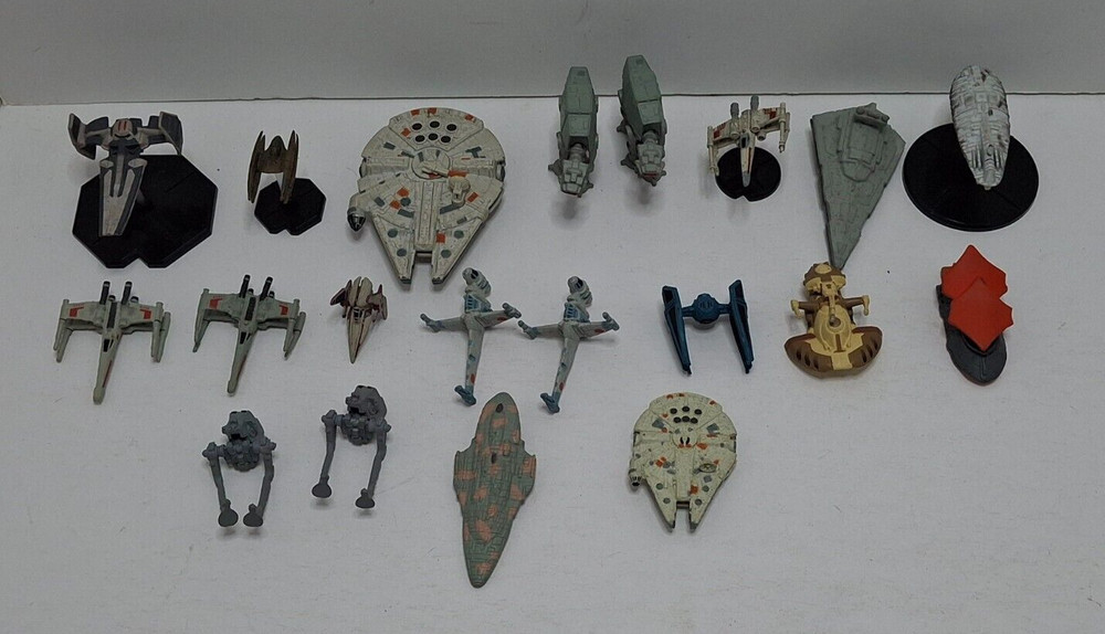 Star Wars Miniatures Ship Lot