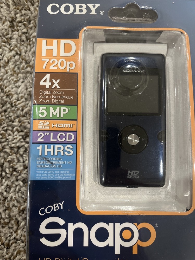 Coby Snapp CAM5002S New In Package