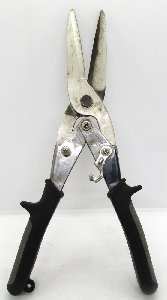 Toolbox, 11" Straight Cut Sheet Metal Snips.