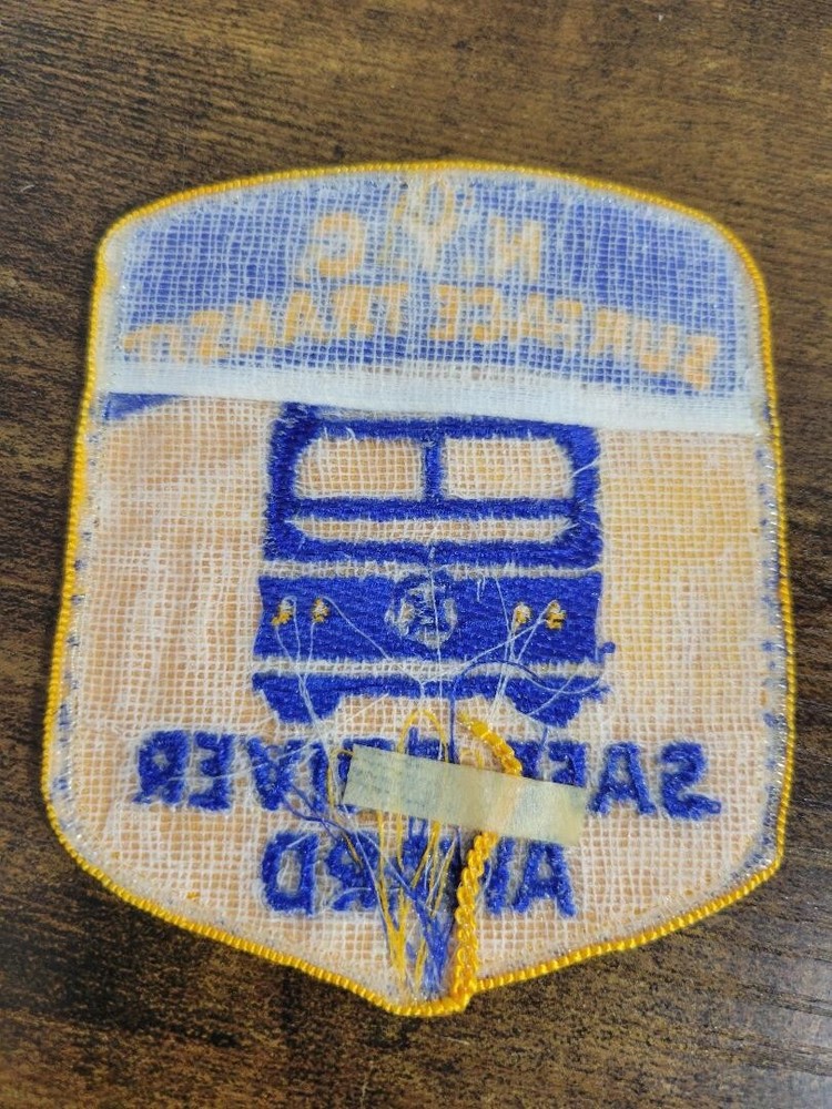 N.Y.C. Surface Transit Safe Driver Award Patch