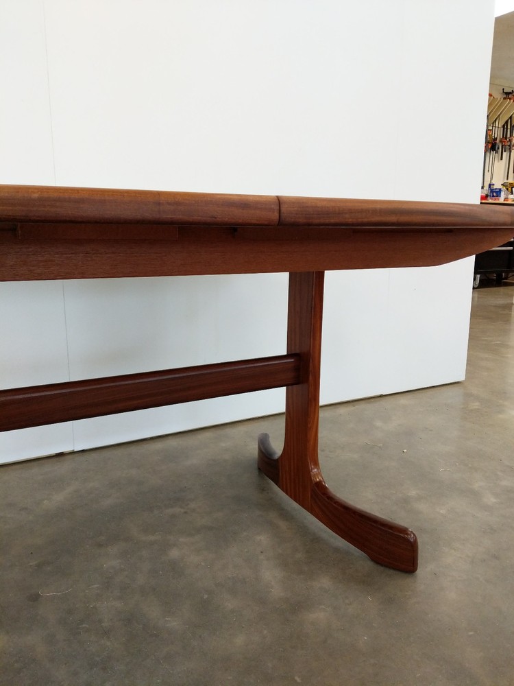 Vintage Mid Century Modern Teak Extendable Dining Table by G Plan