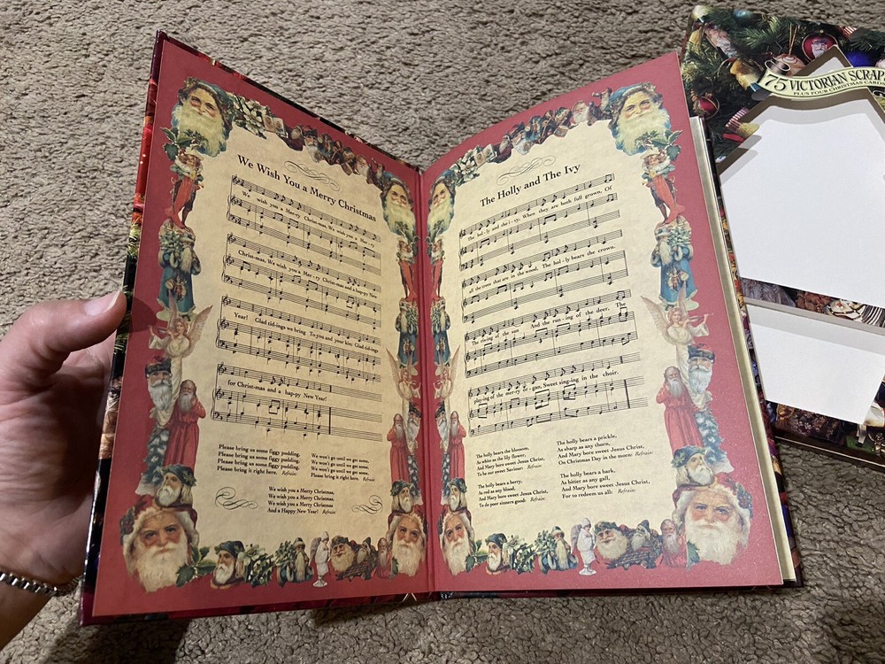 Victorian Christmas Source Book 10 Projects Includes Repro Scraps & Cards Lovric