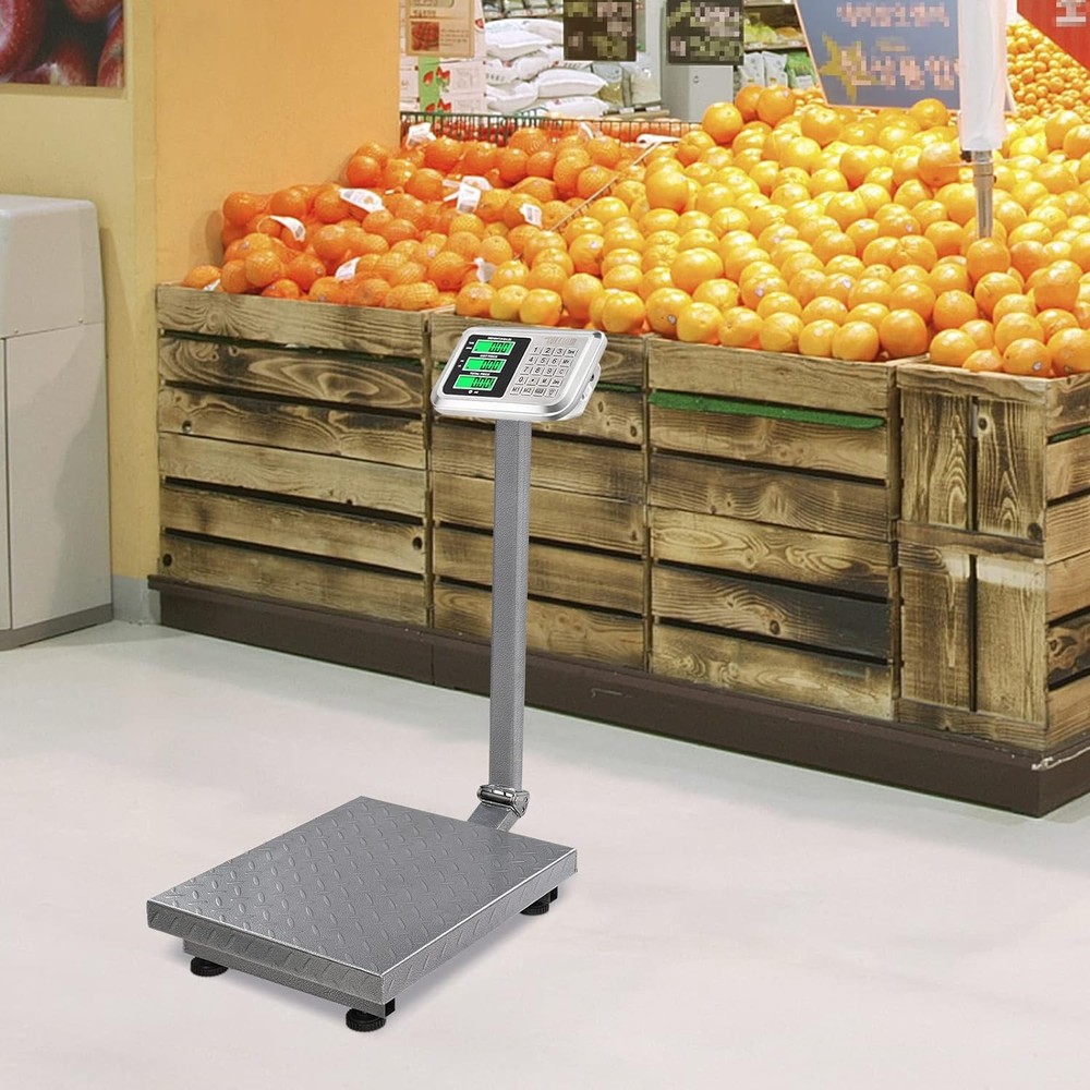660 lbs / 0.1 Computing Digital Floor Platform Scale Shipping Scale w/LCD Screen