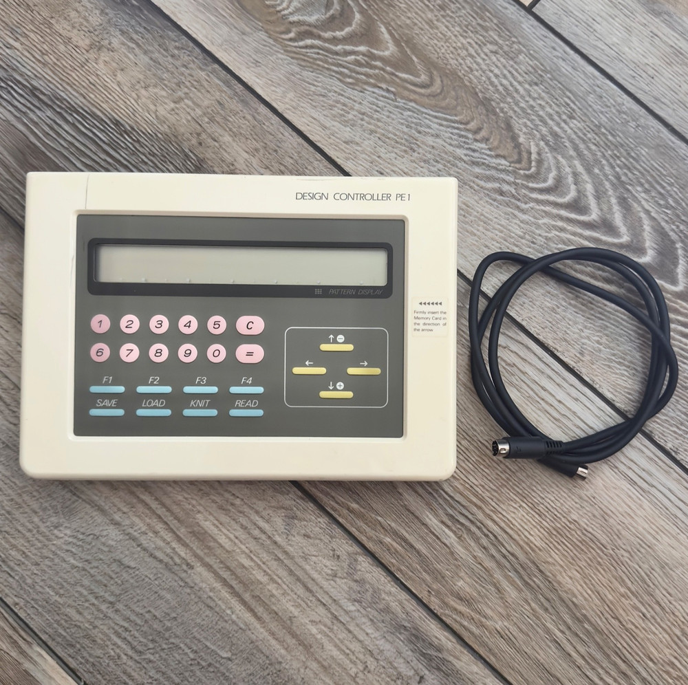 Silver Reed Knitting Machine Pattern Processor Controller PE1 w/Cord