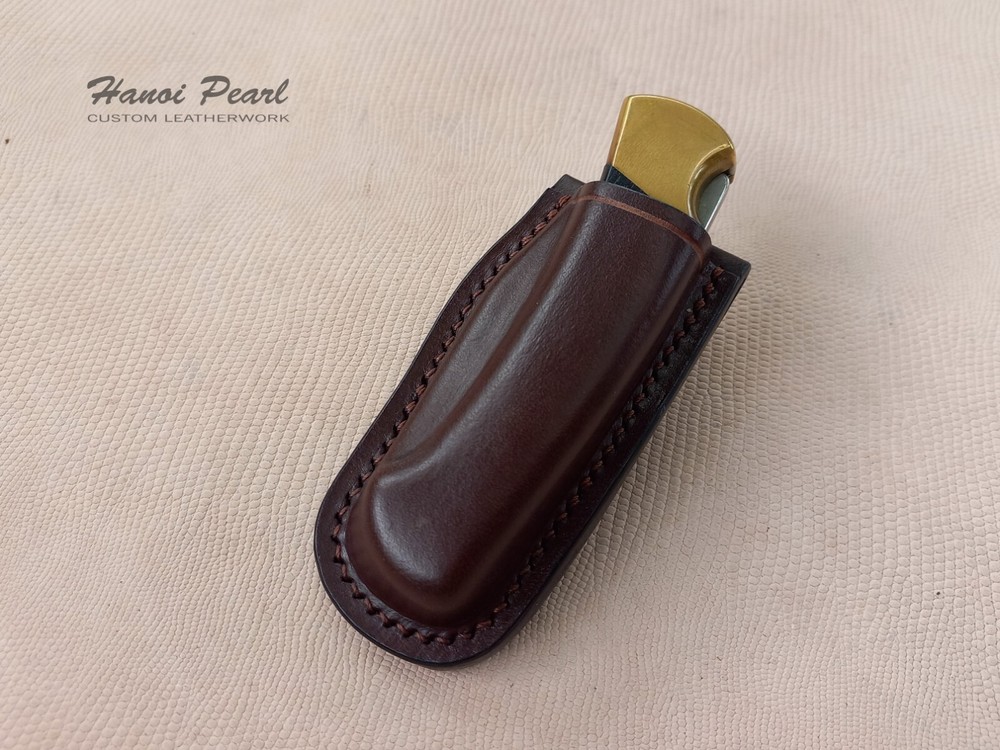 Custom Buck 112 Ranger Sheath | Vertical Belt Loop Sheath