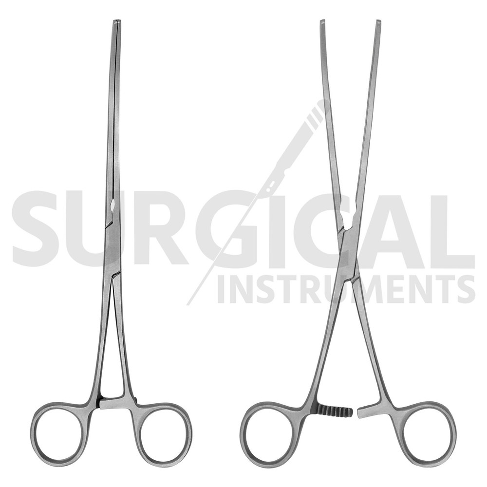 DeBakey Atraumatic Peripheral Clamp Forceps 8" Vascular Instruments German Grade