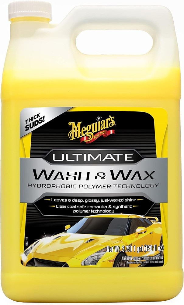 Ultimate Car Wash Soap & Wax Combo