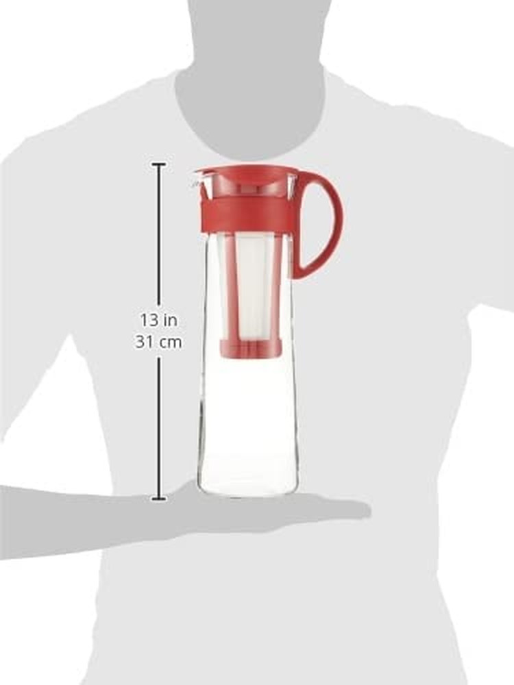 "Mizudashi" Cold Brew Coffee Maker, 1000Ml, Red