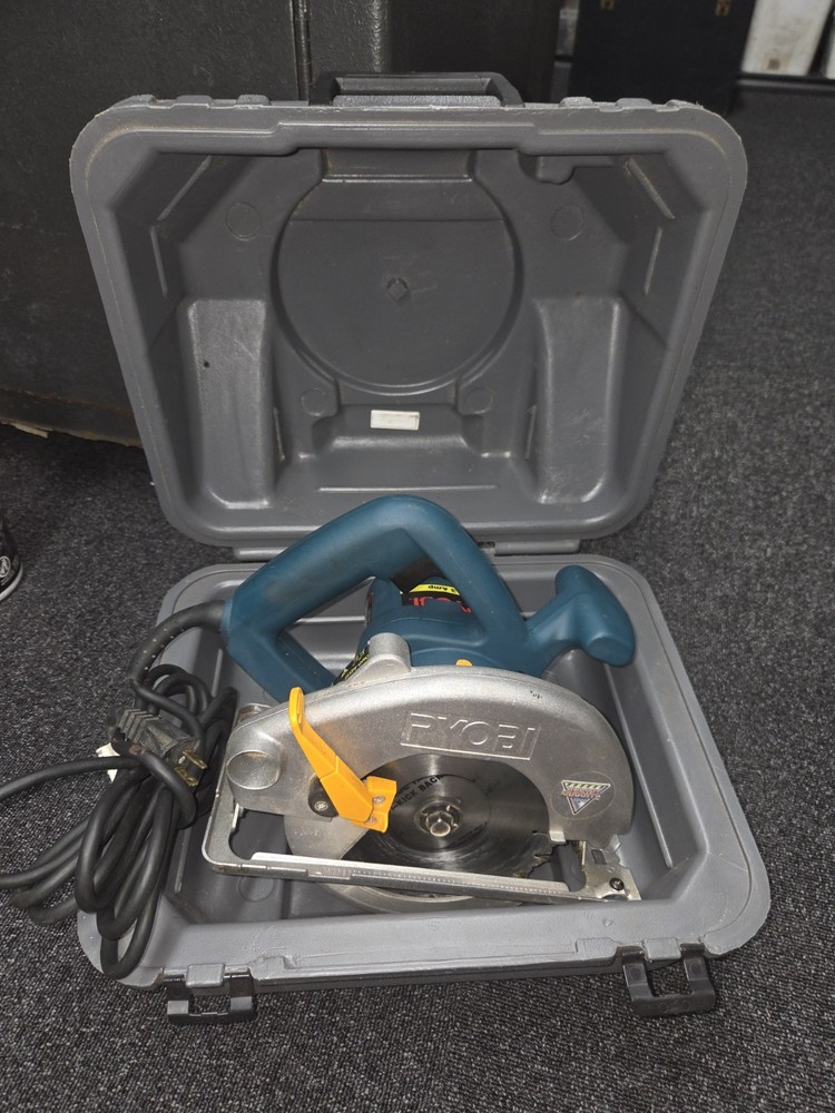 Ryobi Circular Saw CSB130JS w/ TOOL CASE BOX CORDED