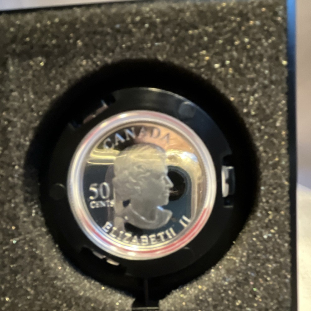 2005 Canada Silver 50C Elizabeth II Commemorative Coin with Case