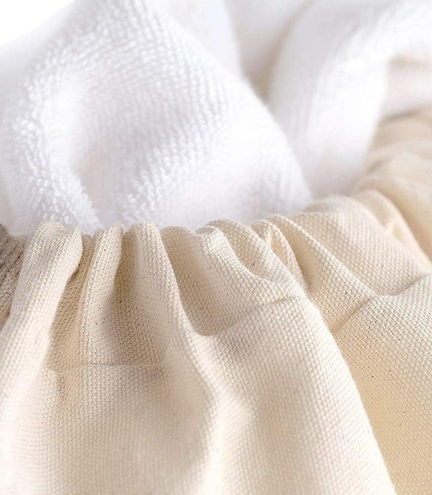 Eco-Friendly 2 Pack Extra Large Cotton Laundry Bags - Versatile & Durable