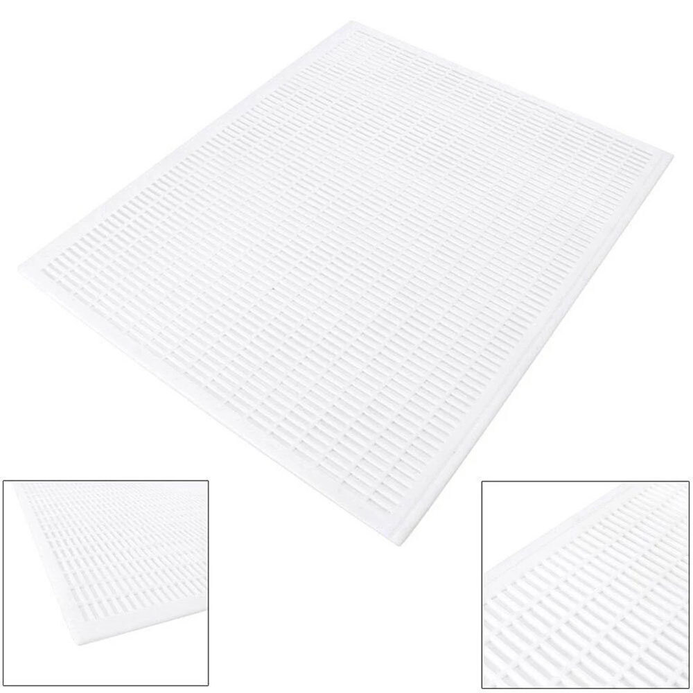 6 Pack 10 Frame Plastic Queen Bee Excluder,Trapping Net Grid Beekeeping Tool Kit