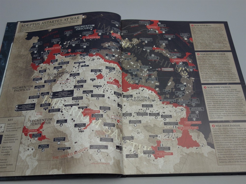 Warhammer 40k Codex Army Book - Space Marines 9th Edition (oop Hardback )