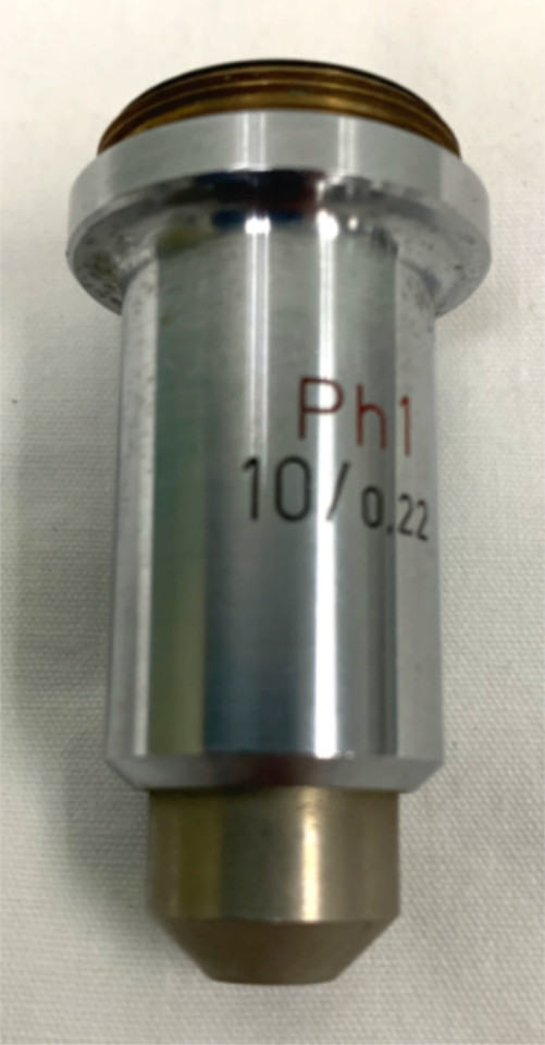 Zeiss PH1 ACRO 10/0.22 Microscope Objective 4520411
