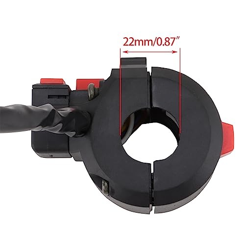 7/8" 22mm Handlebar 4 Function Right Start Switch with Horn Button 4 Functions