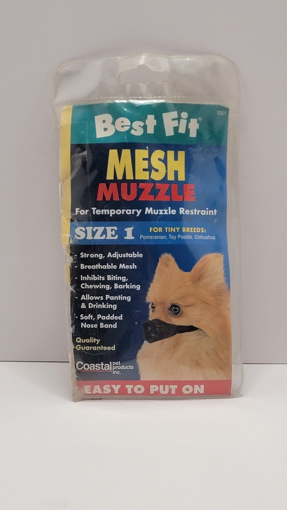 Best Fit Mesh Muzzle- Size 1