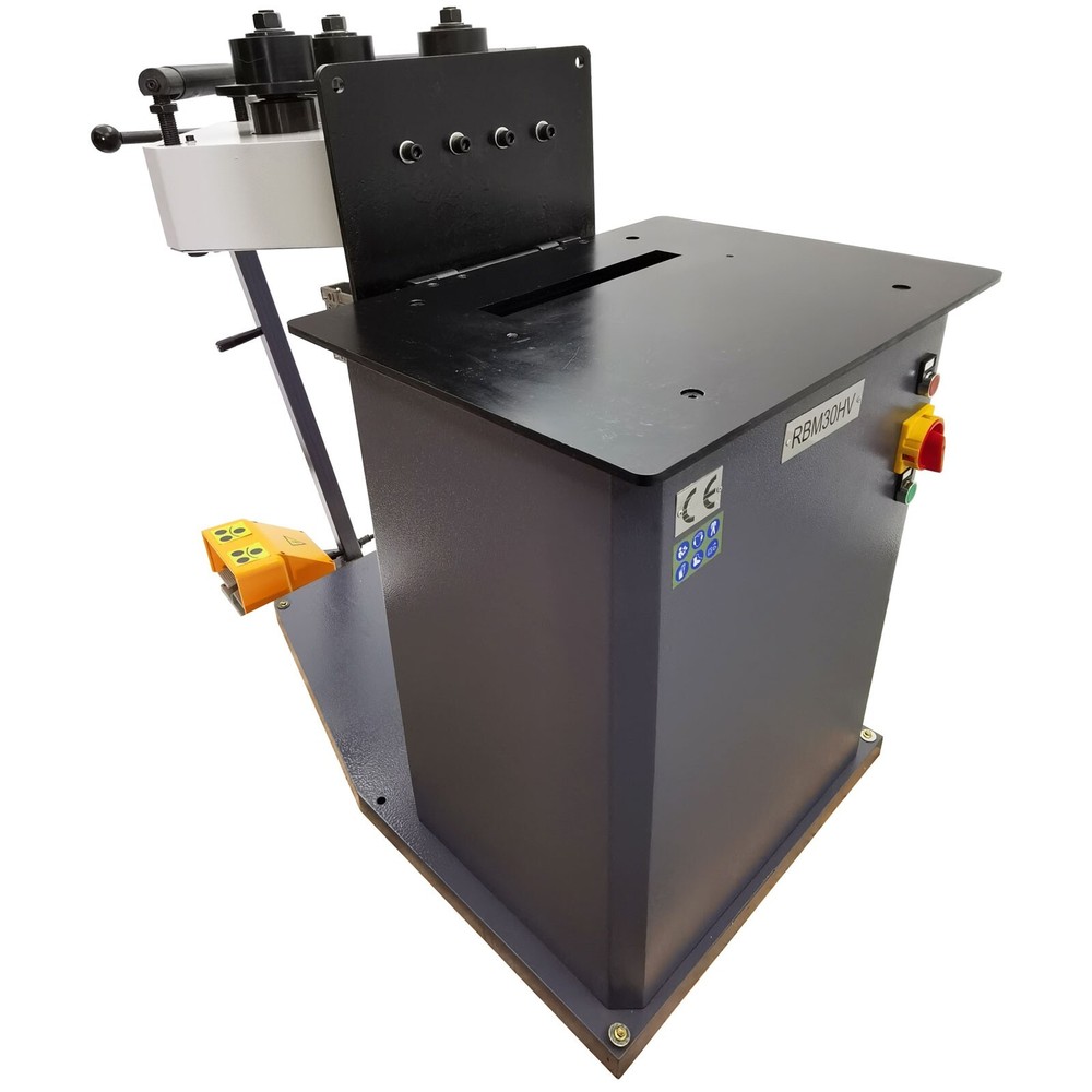 220V 3PH Pipe Roll Bender Ring Roller Pinch Roller Coiling Bending Machine
