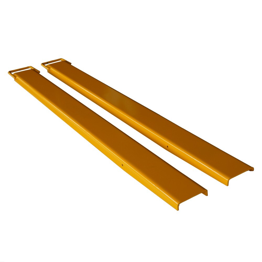 1 Pair Pallet Fork Extensions 84in Fork Blades with 4.5in Width