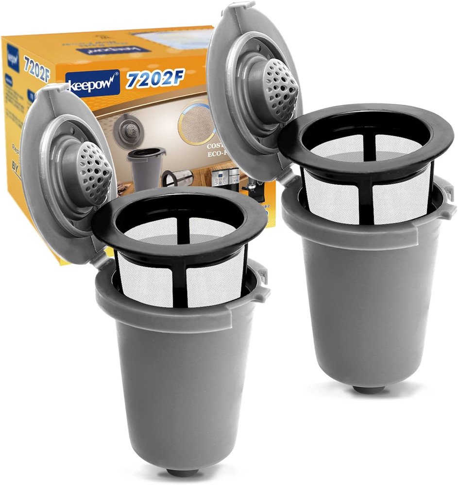 Cuisinart Coffee Maker Reusable Filter Cup Replacement Parts - 2 Pack