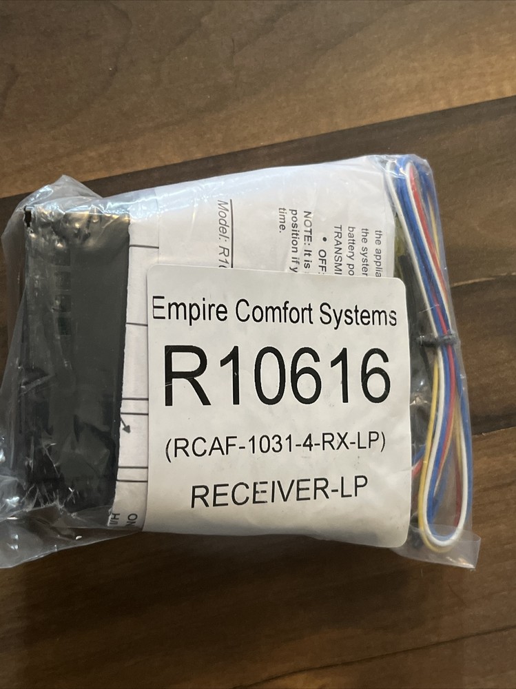 Empire Comfort Systems R10616 Receiver