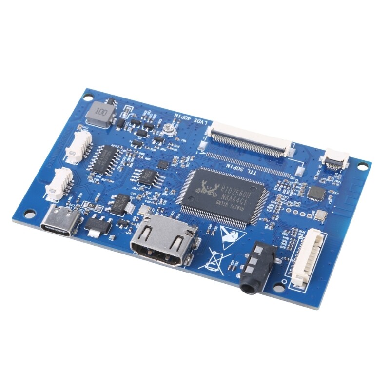 Touchable Panel Board 7" 8" 40pin LCD Screen Driver Board Controller Mainboard